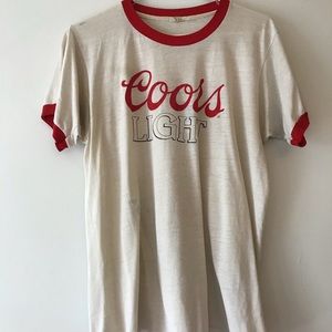 Vintage Coors Light Beer Shirt